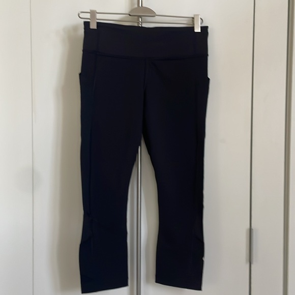 Lululemon Cropped Pace Rival Running Leggings - Picture 1 of 8